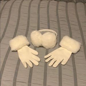 Ear muffs and gloves